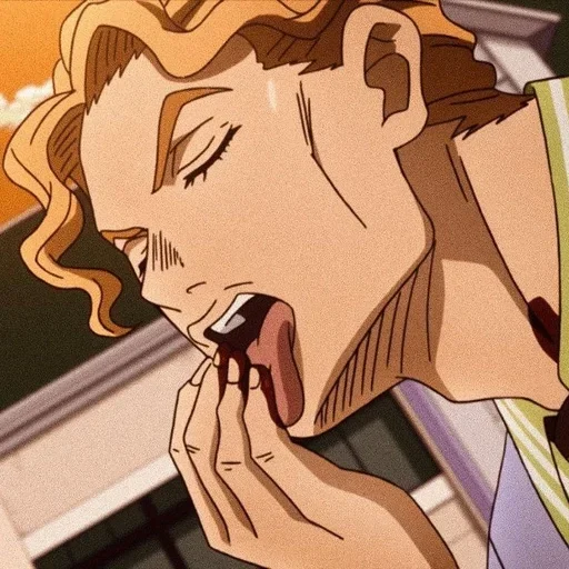 😇 Стикер «Kira Yoshikage» для Telegram