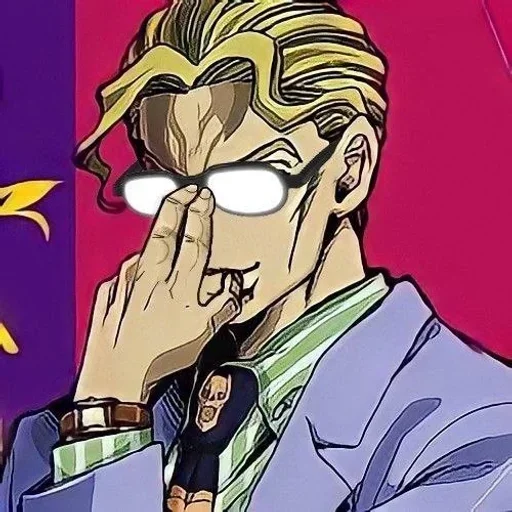 🧐 Стикер «Kira Yoshikage» для Telegram