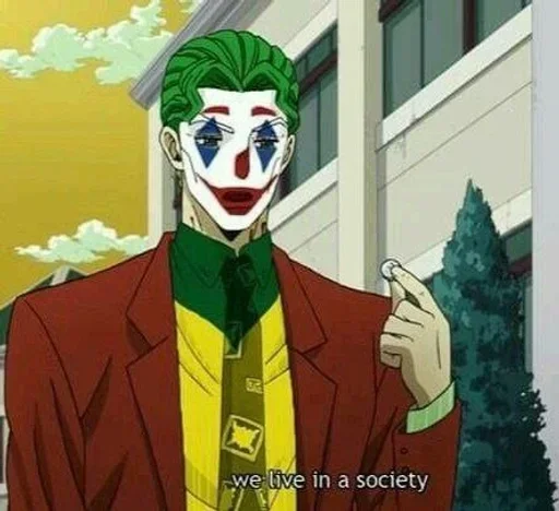 🤡 Стикер «Kira Yoshikage» для Telegram