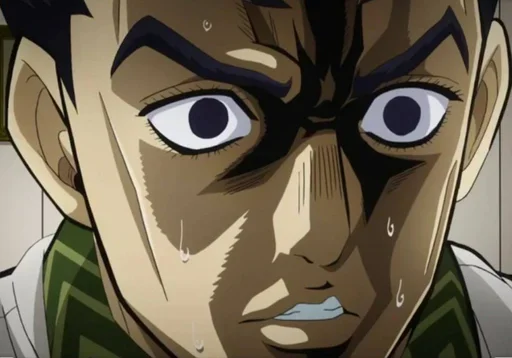 😰 Стикер «Kira Yoshikage» для Telegram