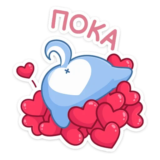 🍑 Стикер «Йоши и Рики» для Telegram