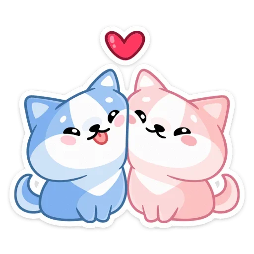 Стикерпак Йоши и Рики для Telegram