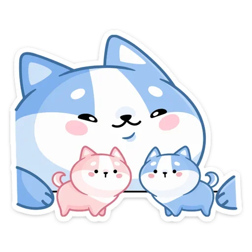😘 Стикер «Йоши и Рики» для Telegram