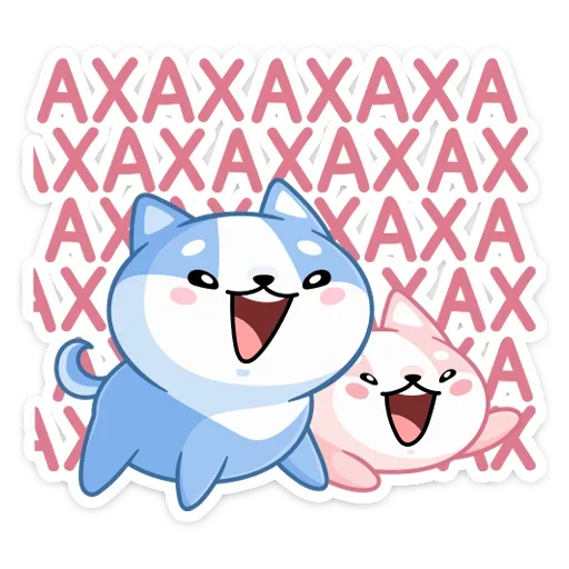 😃 Стикер «Йоши и Рики» для Telegram