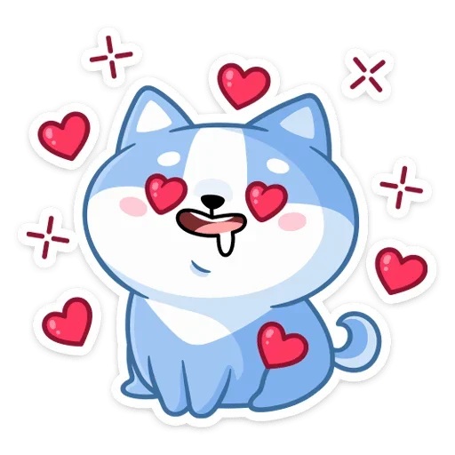 🥰 Стикер «Йоши и Рики» для Telegram