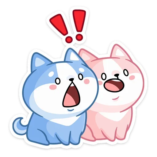 😱 Стикер «Йоши и Рики» для Telegram
