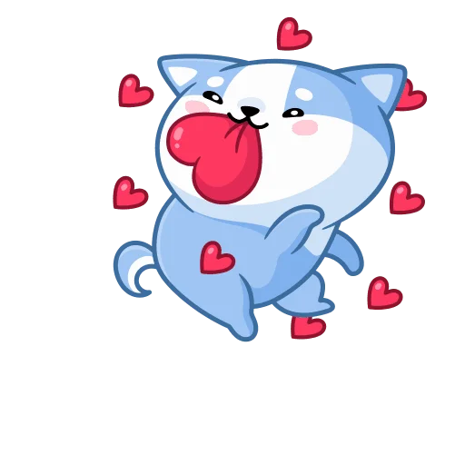 🥰 Стикер «Йоши и Рики Без Текста» для Telegram