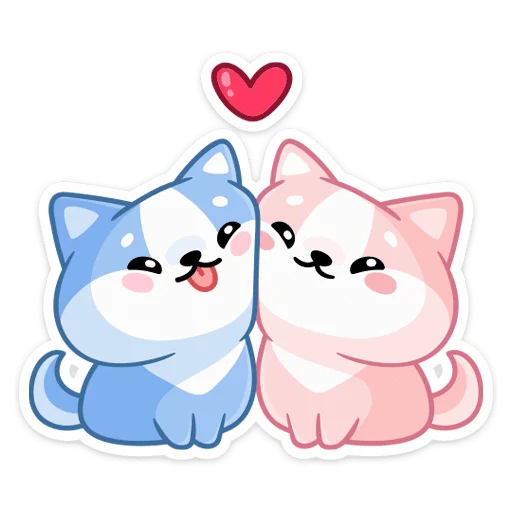 Стикерпак Йоши и Рики для Telegram