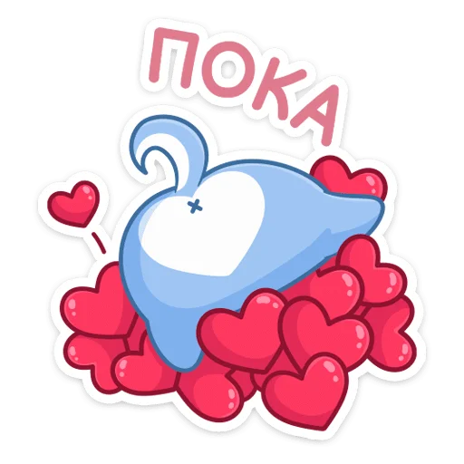 🥰 Стикер «Йоши и Рики» для Telegram
