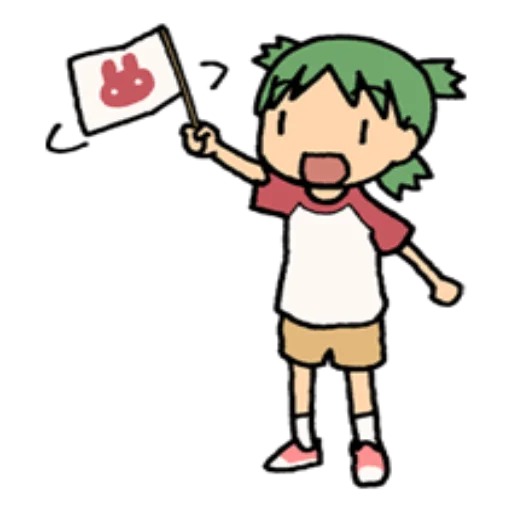 😮 Стикер «Yotsuba» для Telegram