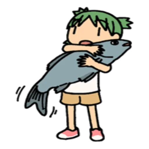 🎣 Стикер «Yotsuba» для Telegram