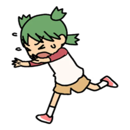 🏃‍♀ Стикер «Yotsuba» для Telegram