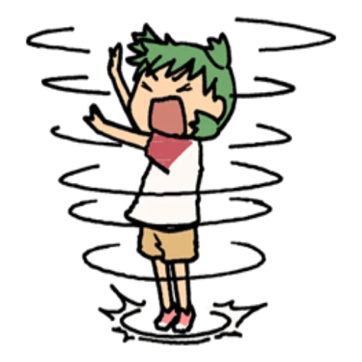 😱 Стикер «Yotsuba» для Telegram