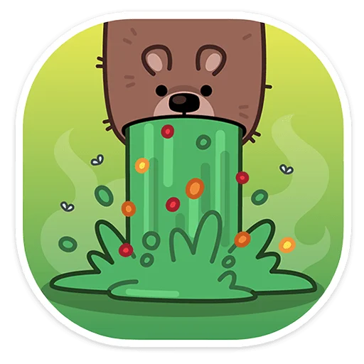 🤮 Стикер «Миша ты опять» для Telegram