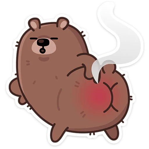 🍑 Стикер «Миша ты опять» для Telegram