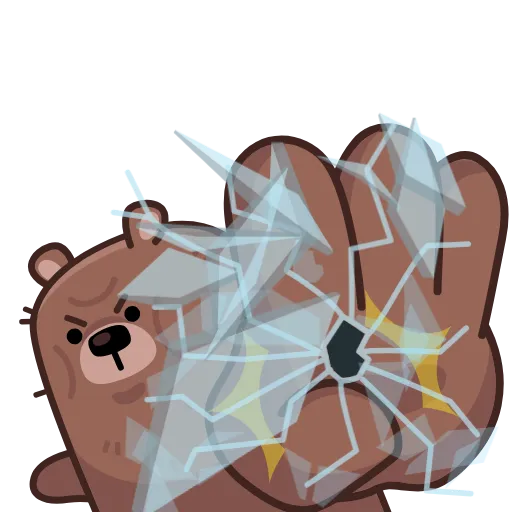😠 Стикер «Миша ты опять» для Telegram