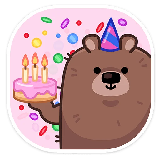 🎂 Стикер «Миша ты опять» для Telegram