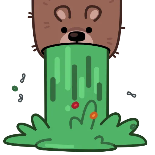 🤮 Стикер «Миша ты опять» для Telegram