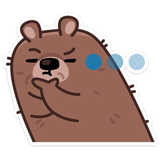 🤔 Стикер «Миша ты опять» для Telegram