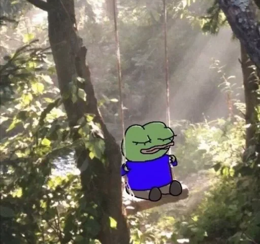 🌳 Стикер «стикерная каша» для Telegram