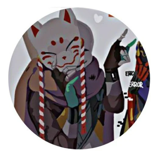 🦊 Стикер «Два ублюдка» для Telegram