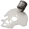 Стикер 57 Gothwhitegrey
