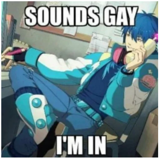 🏳️‍🌈 Стикер «You Are Gay» для Telegram