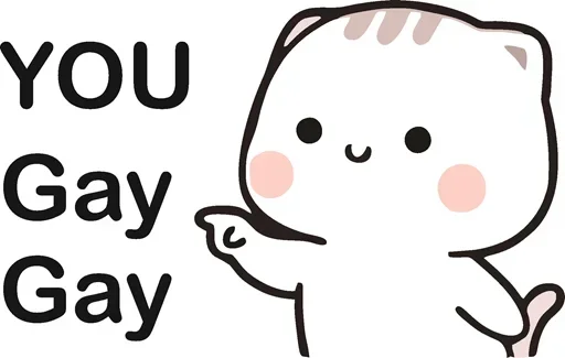 🙁 Стикер «You Bad Bad» для Telegram