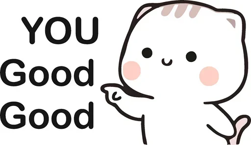 ☹️ Стикер «You Bad Bad» для Telegram