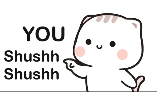 😞 Стикер «You Bad Bad» для Telegram