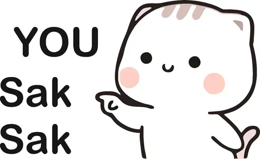 🧐 Стикер «You Bad Bad» для Telegram