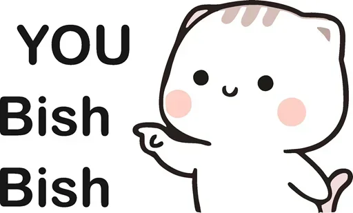 😠 Стикер «You Bad Bad» для Telegram