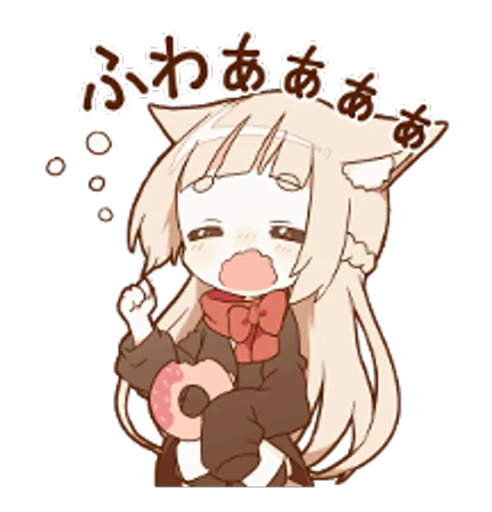 😴 Стикер «Югоку Yougoku» для Telegram