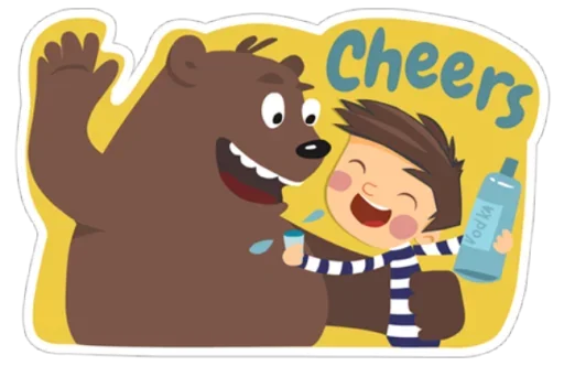 🥺 Стикер «Happy» для Telegram