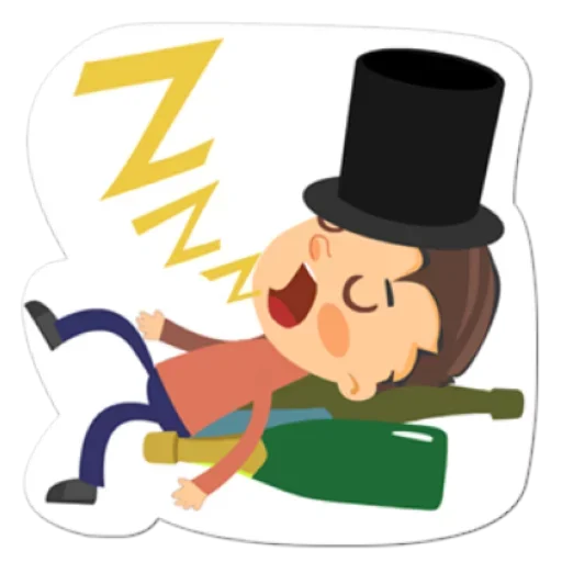 🥳 Стикер «Happy» для Telegram