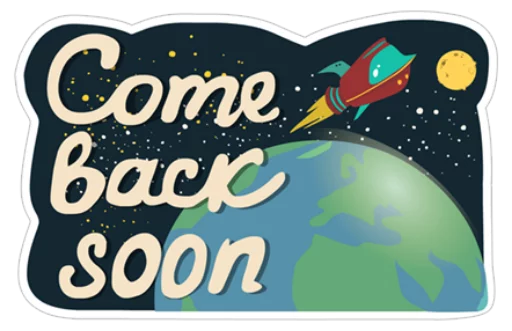 🚀 Стикер «Young Love in Space ?» для Telegram