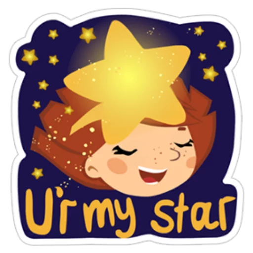 Стикерпак Young Love in Space ? для Telegram