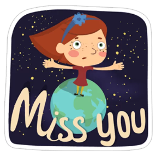 💗 Стикер «Young Love in Space ?» для Telegram