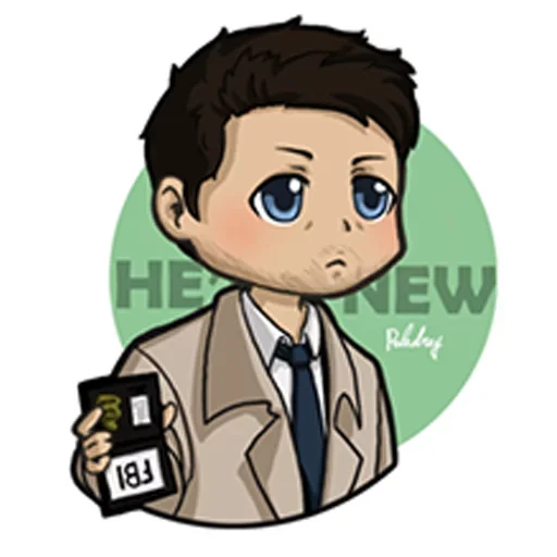 😚 Стикер «Young Chibi» для Telegram