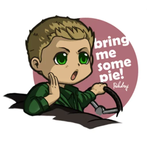 😚 Стикер «Young Chibi» для Telegram