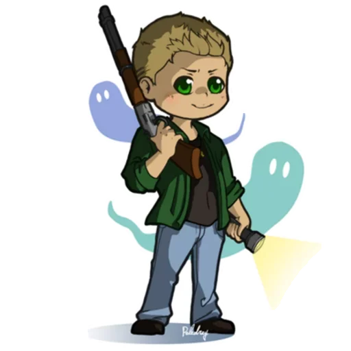 🤪 Стикер «Young Chibi» для Telegram