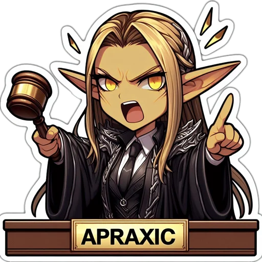 👩‍⚖️ Стикер «Younger Scrolls» для Telegram