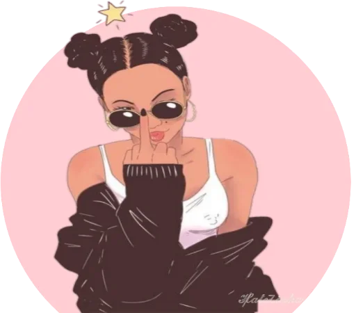 😙 Стикер «Young Ladies» для Telegram