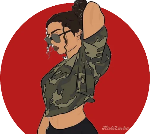 😗 Стикер «Young Ladies» для Telegram