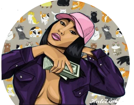 🤪 Стикер «Young Ladies» для Telegram