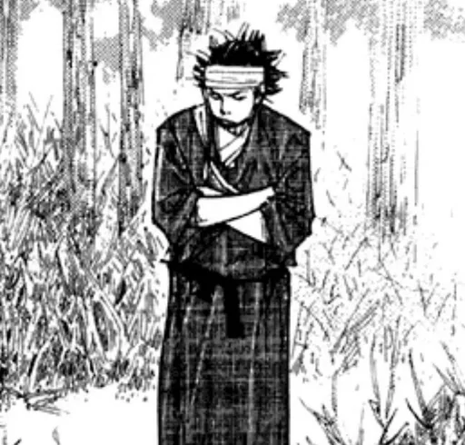 😠 Стикер «Young Musashi» для Telegram