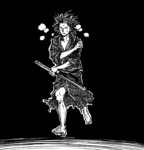 🏃‍♂ Стикер «Young Musashi» для Telegram