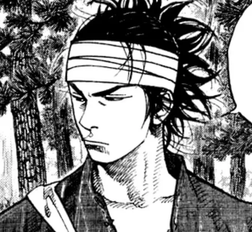 😑 Стикер «Young Musashi» для Telegram