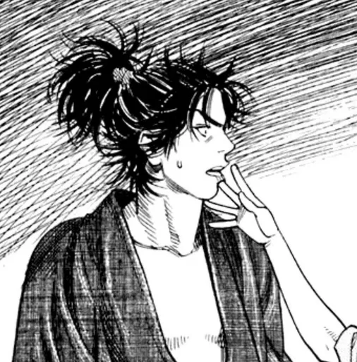 😨 Стикер «Young Musashi» для Telegram