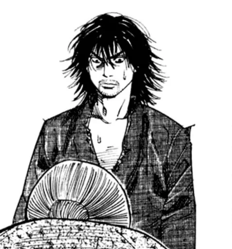 😶 Стикер «Young Musashi» для Telegram